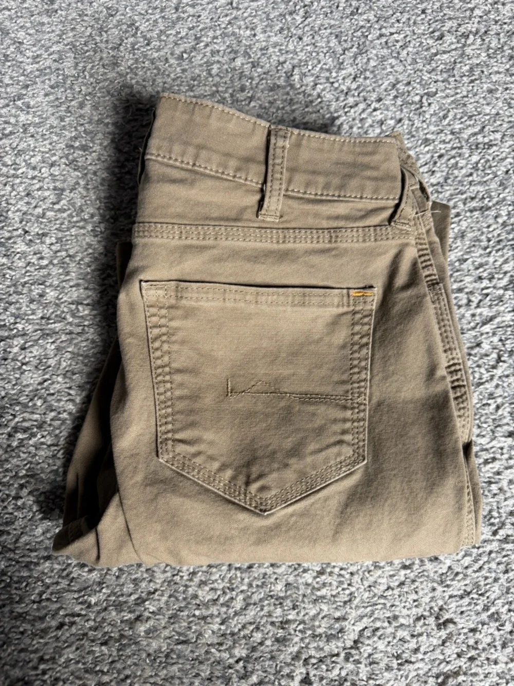 Ariat Brown Cargo Work Pants with Utility Pocket - Picture 16 of 16